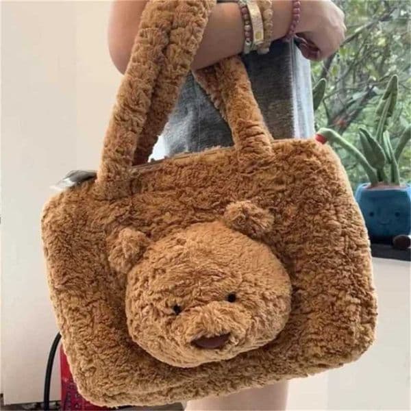 Jellys Cat Barcelona Bear Tote Bag Handbag Comfort Doll Plush Toy 80% Off Special Offer