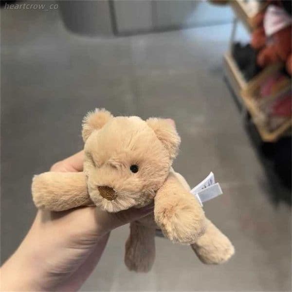 2026 British Jellyscat Same Style Jelly Smudge Bear Pendant Super Cute Plush Doll Toy 50% off sale