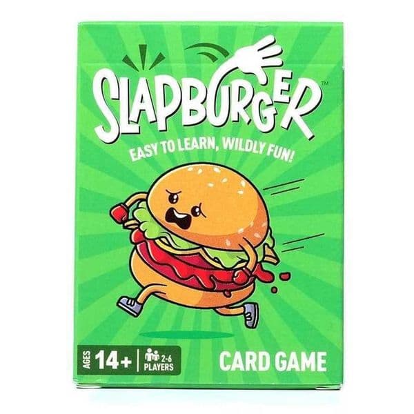 Slapburger Card Game Fun Family Games for Game Night Playing Card Games Families Party 2-6 Players 100% Genuine sale