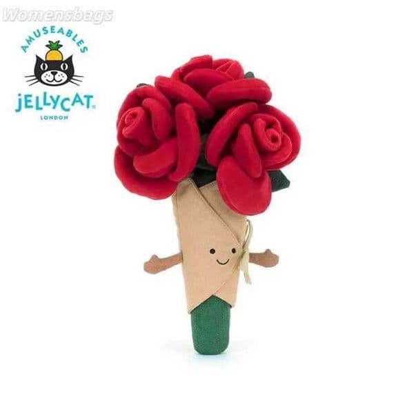 2026 of Yingyuan Rose Flower Valentines Day Soft Plush Toy Cute Doll Baby Toy Plushie Gift Domestic jellyscat Plush 70% off Clearance Sale