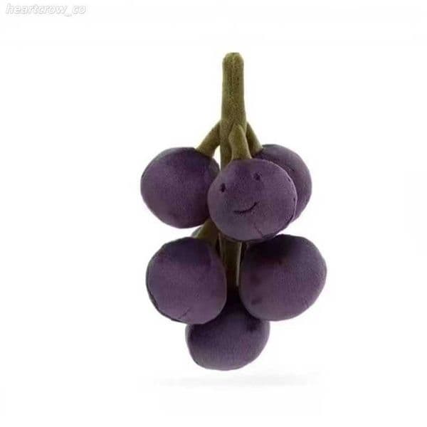 2026 Delicious Fruit Grape Strawberry Raspberry Baby Plush Toy Doll 50% off sale
