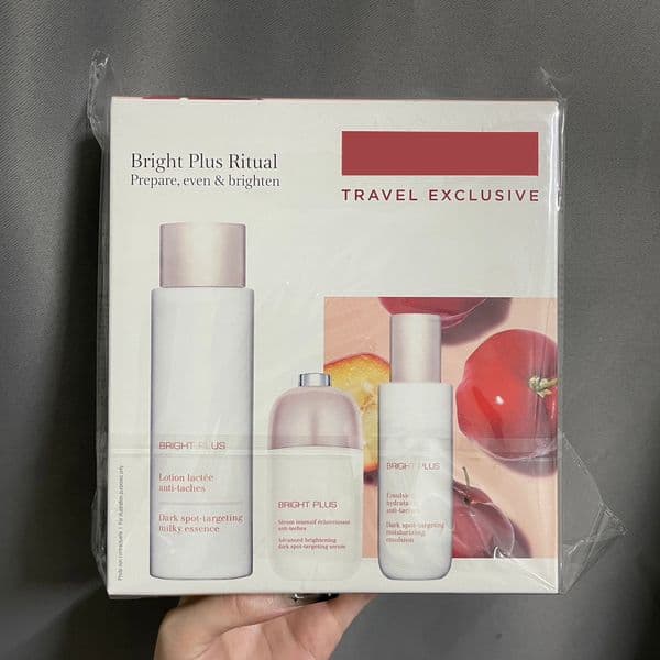 New Brand Designer Woman Face Skincare Set Bright Plus Ritual Travel Exclusive 200ml Bright Plus Lotion Milky Essence 75ml Moisturizing Emulsion 50ml Serum JYSXIN