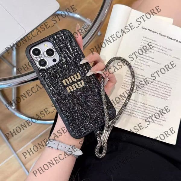 Designer iPhone Phone Case 17 16 Pro Max Luxury Hi Quality Leather with Strap Purse 19 18 17pro 16pro 15pro 14pro 13pro 12pro 15 14 13 Plus Cover with Box AQL 711
