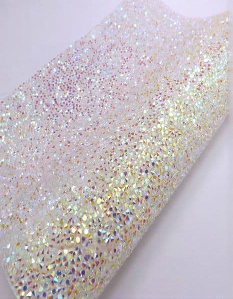 ship Crystal resin rhinestone self Adhesive sheet or fix to fabric rhinestone decor mesh roll for wedding 2440cm Strass B