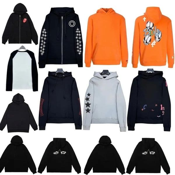 Designer chrome hoodies mens designer jumper sweater sweatshirt women sweaters jumpers for men cotton pullover embroidery letter long sleeve o-neck hoody hooded XL