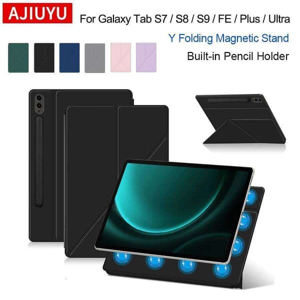 Magnetic For Galaxy Tab 10.9 11 Inch S7 FE Plus FE+ 12.4" S8 S9 Ultra 14.6 Y Fold Tablet Case H260131