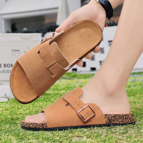 Summer Men's Slippers Shoes Retro Buckle Casual Beach Sneakers Outdoor Indoor Romen Sandals For Women Lage Size39-46