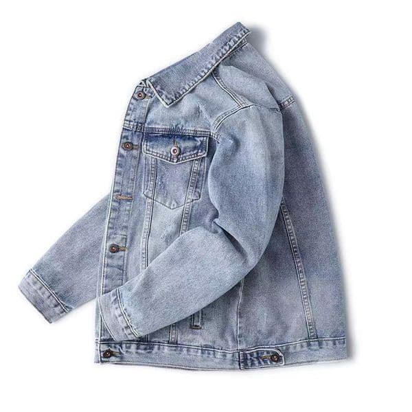 Spring Nd Autumn Verstile Denim Jcket For Designer Jacket Men Ins Trendy Brnd Loose Fit Plus Size Workwer Jcket Denim Clothing Trendy Fctory Wholesle