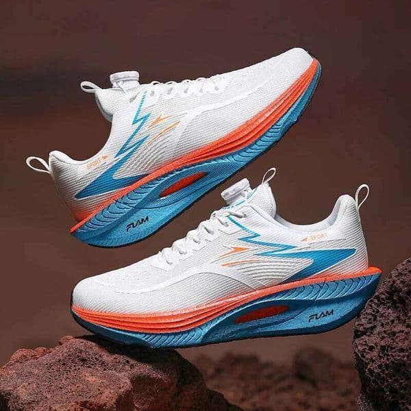 Outdoor Running Lightweight Anti-slip Wear-resistant Casual Lace-up Sports Marathon Sport Shoes Men