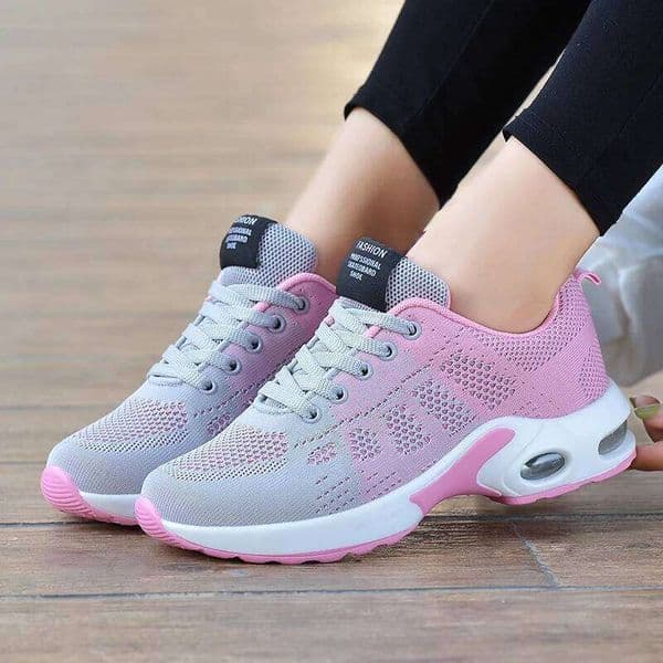 Training Running Mesh Anti-slip Wear-resistant Casual Comfort Sports Breathable Walking Shoes Women