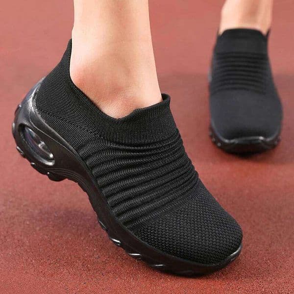 Women's Versatle Ladies Orthopedic Sneakers Platform Casual Shoes Non-slip Wear-resistant Tennis Women