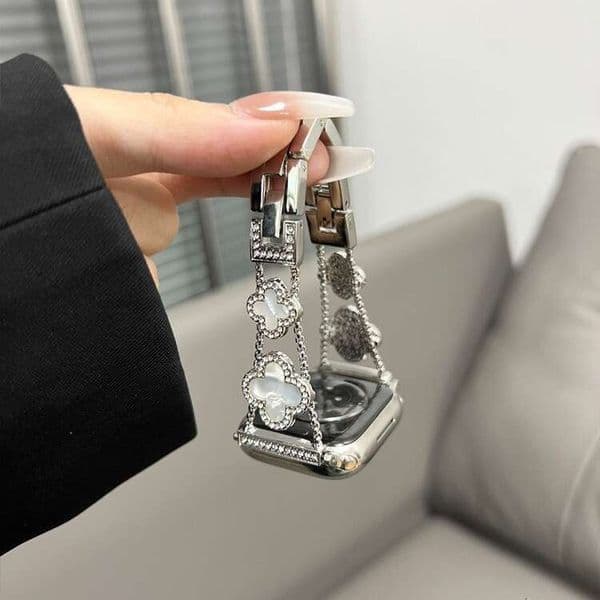 Smart Watch Metal Strap Suitable For Apple Watch Fashion Model Stainless Steel Bracelet Link