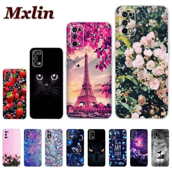 For Fashion Phone Cover Soft Back Cases for Realme7 Pro Silicone Case 7 Bumper Realme 7Pro RMX2170 H260305