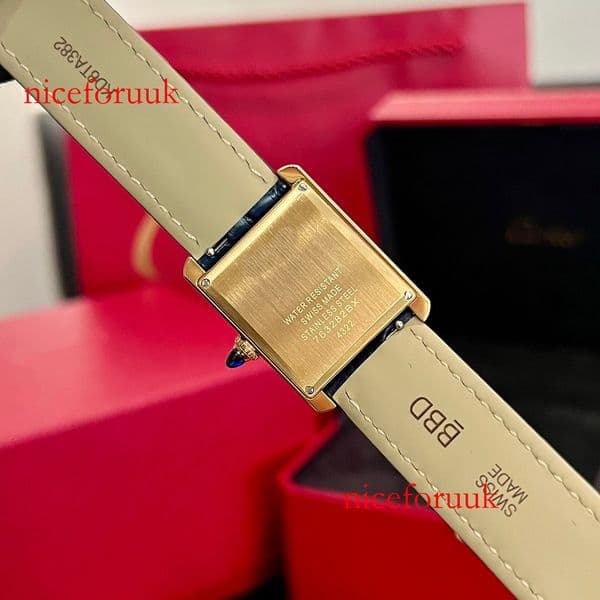 strap fashion watch quality men classic women designer steel leather top luxury case super clone tenks quartz watch 325b