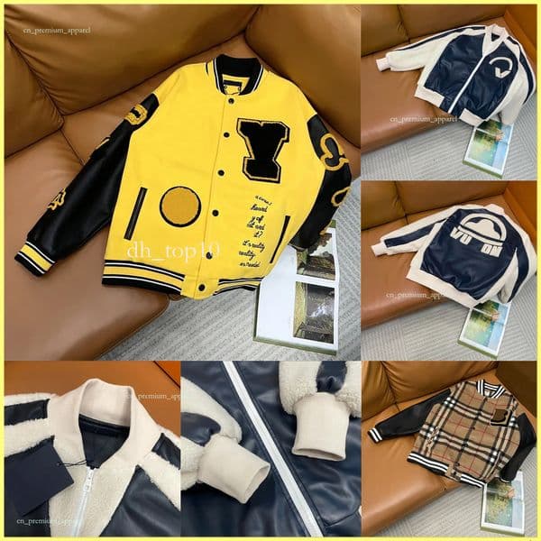 Designer 1:1 Flocking Leather sleeves Baseball Coat Uniform Jacket High Quality Single Breasted Warm Jackets Couples Women Men Varsity Coats Men's Clothing db