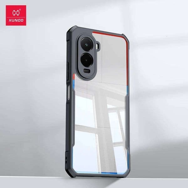 Xundd For POCO 4G M7 Pro 5G Case Shockproof Protective Shell TPU+Acrylic Back Ultra Transparent Cover Thin&Flexible H260305