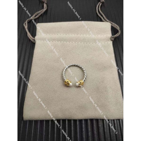 NEW 2026 Davids Yurmon Designer High Quality Davidlys Jewelry Yurmonly Classic Punk Luxury Fashion Retro Unisex Gold Ring Mens Rings Fashion Bdf