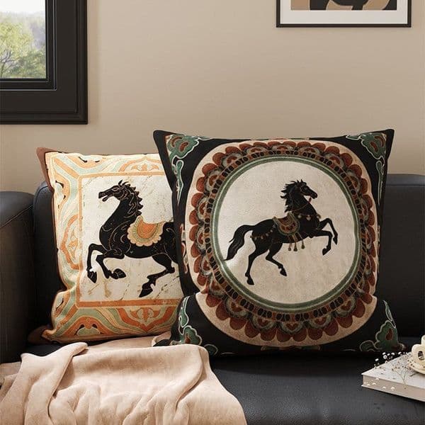 French-style sofa, retro, light luxury, high-end cushion, living room, bedroom, headboard pillow, pillowcase home decor