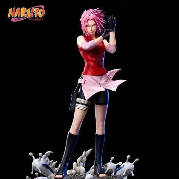 27.5cm/10.83in Anime NARUTO Figure Haruno Sakura Action Figures Pvc Statue Desktop Ornamen Collection Model Toys Gifts X260304