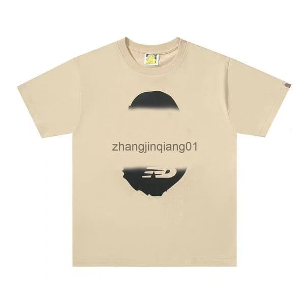 Designer bapr Shirt Fashion Brands Tshirt Mens Womens Summer Luxe Sport Football Short Cotton Beige T Shirt Tee Sweatshirt