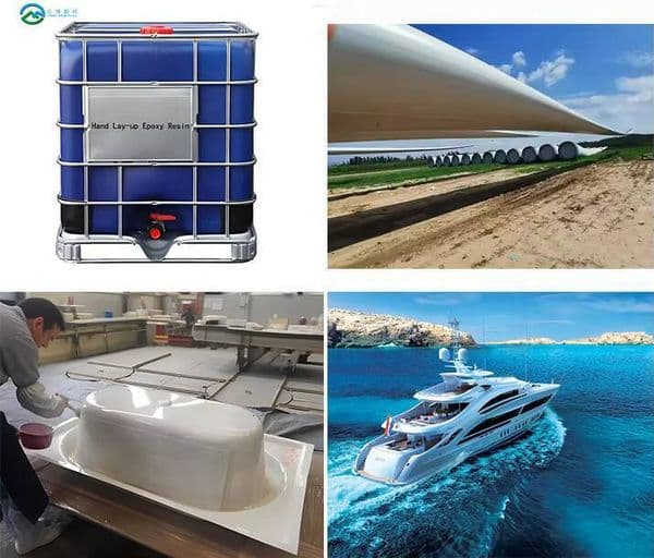 for Glass Fabriclaminating the Forfiberglass Application on Fishing Vessel Hand Lay-up Process Epoxy Resin
