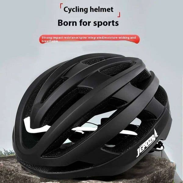 JEPOZRA BIKING-Keel Shape Ultralight Helmet for Men and Women, Bicycle Helmet, MTB Road Bike, E-Bike Motorcycle 26W0312