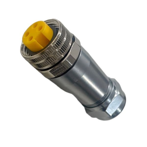 10-Piece Set of Female Aviation Power Connectors with Circular Heads - Compatible for 7/8-Inch Applications