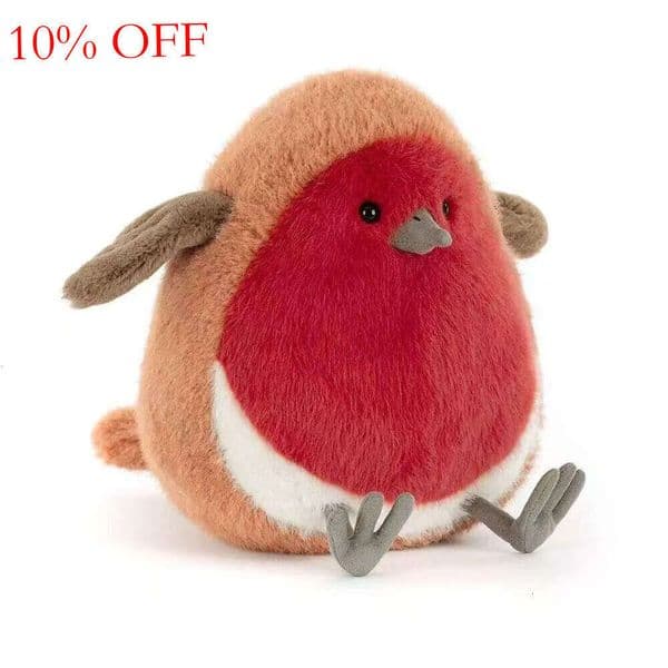 New Arrival Robin Cute Plush Toy Ornament Hanging Decoration Birthday Gift Hot Sale