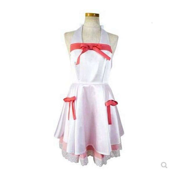 Unisex Anime Cos Oshino Shinobu Cosplay Costume Halloween Uniform Custom Size