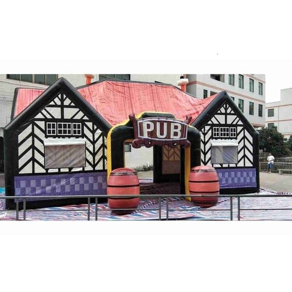 Whiskey dark beer party giant inflatable pub tent irish bars with casks for commercial use cabin tent sale