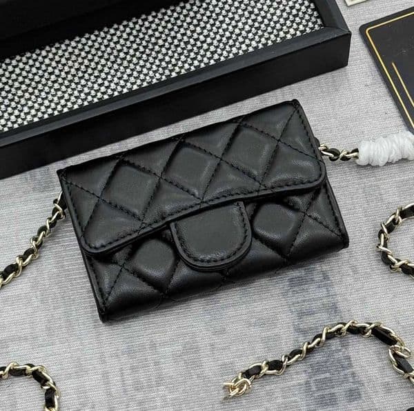 High quality designer luxury wallet designer caviar leather wallet card holder designer wallet women's flip coin wallet key bag small luxury wallet zipper wallet