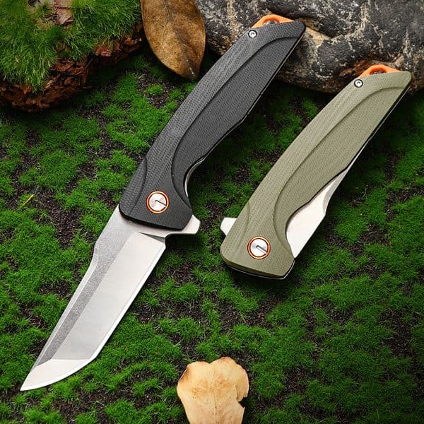 KESIWO J146 Folding Knife Pocket D2 Blade Tactical Survival Outdoor G10 handle Jackknife Hunting Gift Kitchen EDC Camping Knife