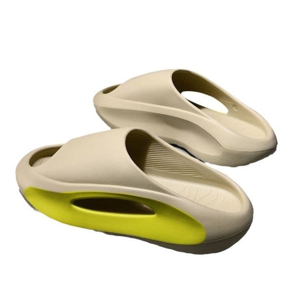Teenagers Men's Thick Sole Cloud Slippers Non-Slip Quick Drying Shower Bathroom Sandals Open Toe Soft EVA for Women Home and Outdoor Beach Shoes
