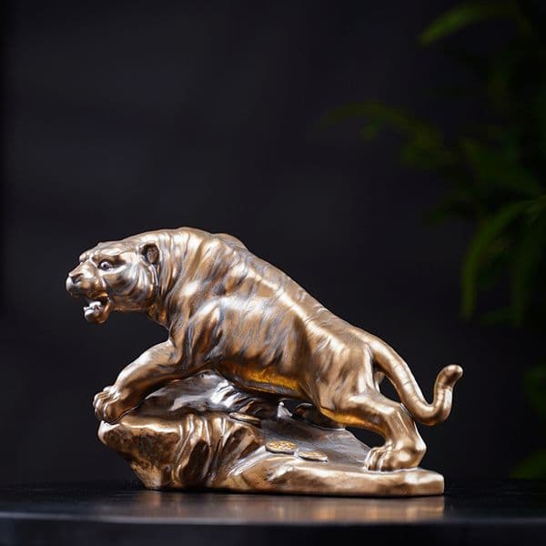Bestseller Ornament Roar Mountain River Wealth-Attracting Zodiac Tiger Large Home Office Desk Decoration Housewarming Opening Gift ddmySat