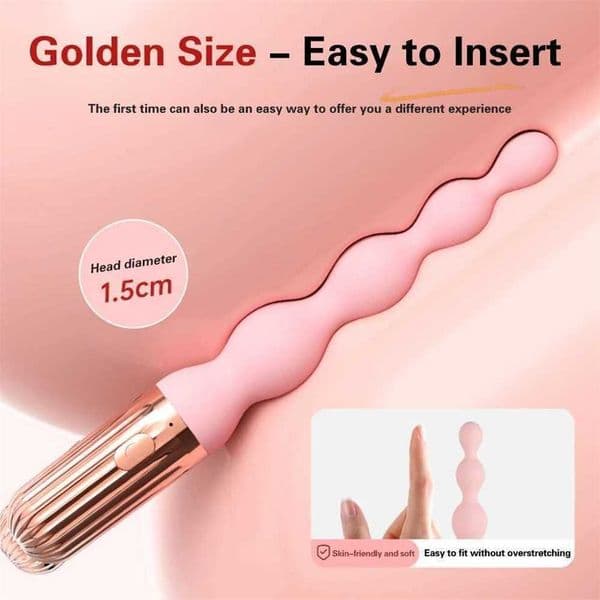 Anus Bead Vibrator for Women Clitoris Vagina Climax Stimulator Vibrating Anal Plugs Male Prostate Massager Couples Sex Toys 18 Ha99