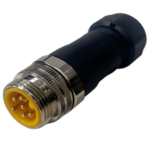 Set of 10 Plastic Aviation Power Connectors with male Head - Circular Connector for Electrical Equipment