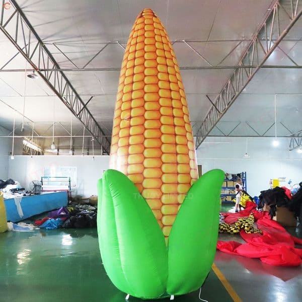 Free Shipping Outdoor Activities advertising giant inflatable corn model ground balloon