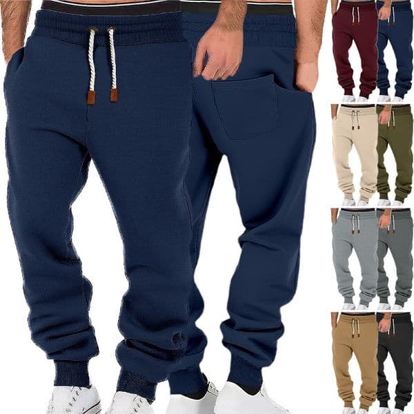 Men's Clothing Essentials Shorts Men's Pants Spring And Autumn Solid Color Essential Shorts Designer Shorts Sweatpants European And American Loose Jogger Pants