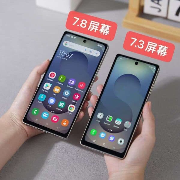 S25 Ultra popular cross-border smartphone with 1:1 silicone case, center-pierced ultra-large screen, 7.8inch true 4G Android 12, 4+64GB
