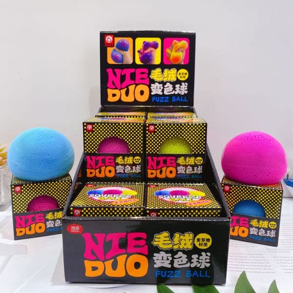 New Creative Plush Color Ball Cute Stress Relieving Toy Maltose Pinch Ball Soft Glutinous Release Pinch Fun Gift by air