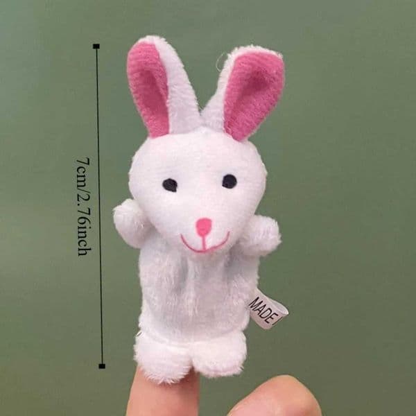 24 pes Hand Puppets For Animal Plush Toy Animal Able Hand Puppets Educational Able Animals Hand Finger PuppetXJ260318