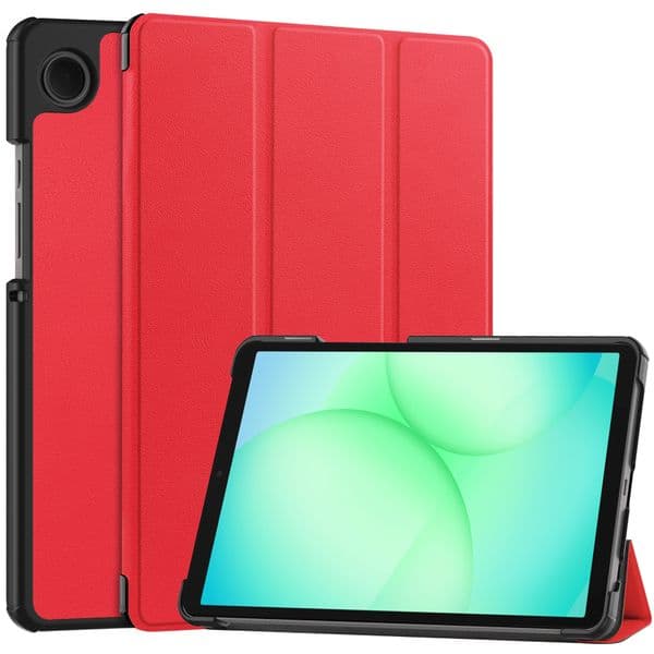 Smart Cases For Samsung Galaxy Tab A11 8.7" 8.7Inch Leather Tablet PC Three Fold Caster Fundas Case Cover