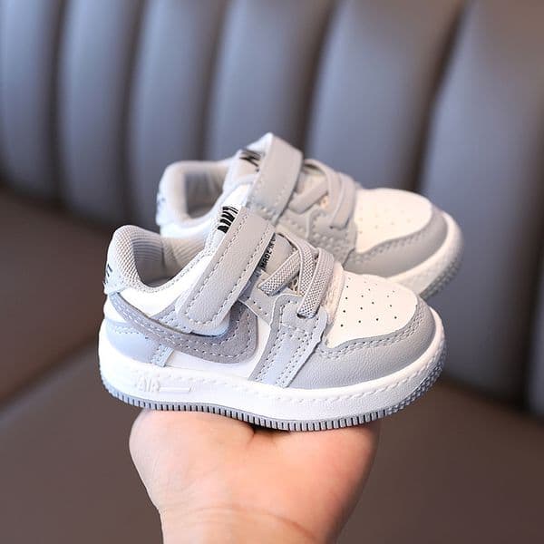Fashion Kids Low Top Sneakers boys girls Options Comfortable Hook Strap Shoes Toddlers Pres choolers Daily Wear Walking Footwear Free shipping