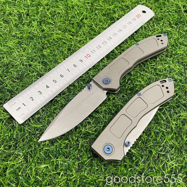 couteau Folding fixed blade knife pocket knife high-quality M390 pocket knife blade aluminum alloy handle outdoor EDC survival hunting cutting camping hiking to