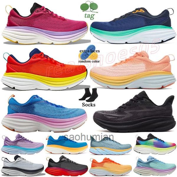 Hokatrainer 10 Womens Mens classic clifton 9 bondi 8 Running Shoes women designer sneakers carbon triple people casual outdoor
