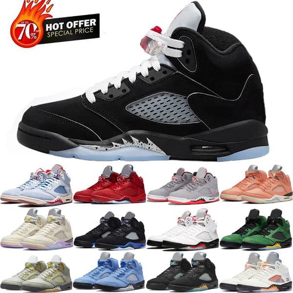 Designer Men 5 6 Basketball Shoes 5s Wolf Grey 6s Olive Navy Georgetown Aqua UNC Lucky Green Concord Racer Blue Raging Bull Fire Red Suede Sail Burgundy Trainer 40-47