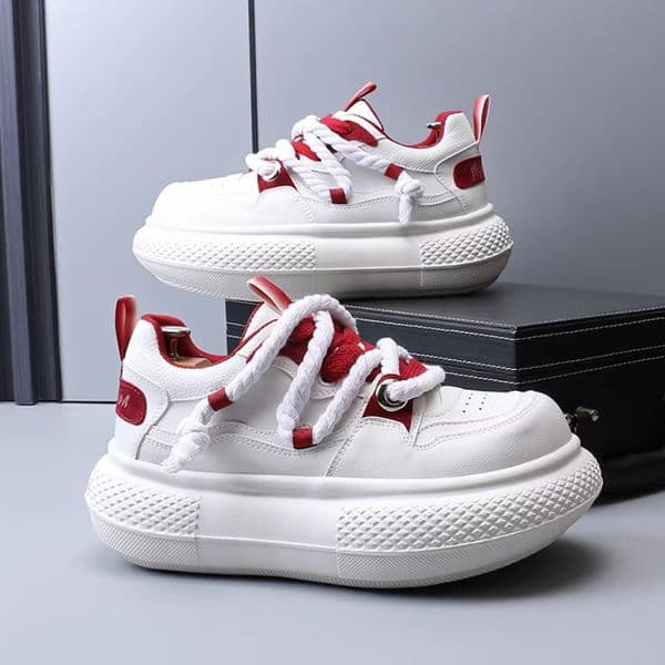 Spring 2026 new trendy shoes: thick-soled height-increasing sports casual shoes, trendy and comfortable big-headed shoesZapatillas Hombre x4
