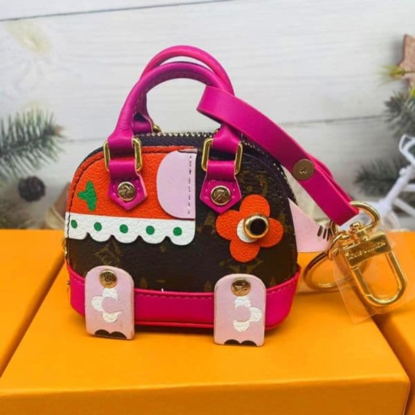Luxury Mini Charm Fashionable Keychain Pendant Bag Pocket Purse Designer For Gifts Wallet Bags