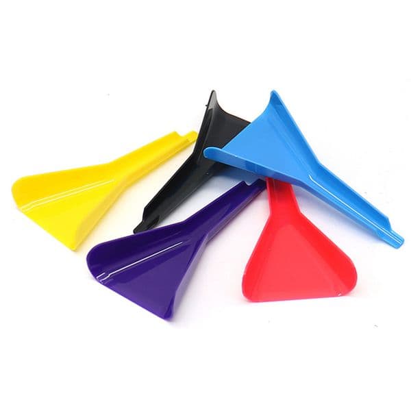 Plastic Cone Funnel Dry Herb Tobacco Filling Preroll Horn Snuff Snorter Spoon Spice Shovel Tools Pollen Scraper Smoking Accessories