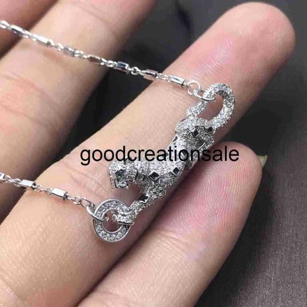 Designer C style Necklace Sophisticated Designer Inspired Luxurious 18K Gold Plated Moissanite Pendant Necklace - Handmade Designer Choker for Women NNDW